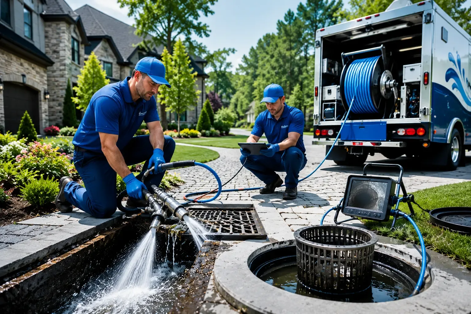 Local outdoor drain cleaning professionals in Martin, MI