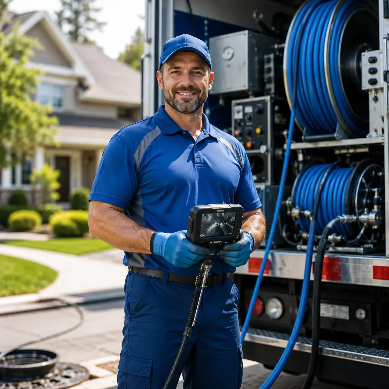 Local outdoor drain cleaning specialists in Martin, MI